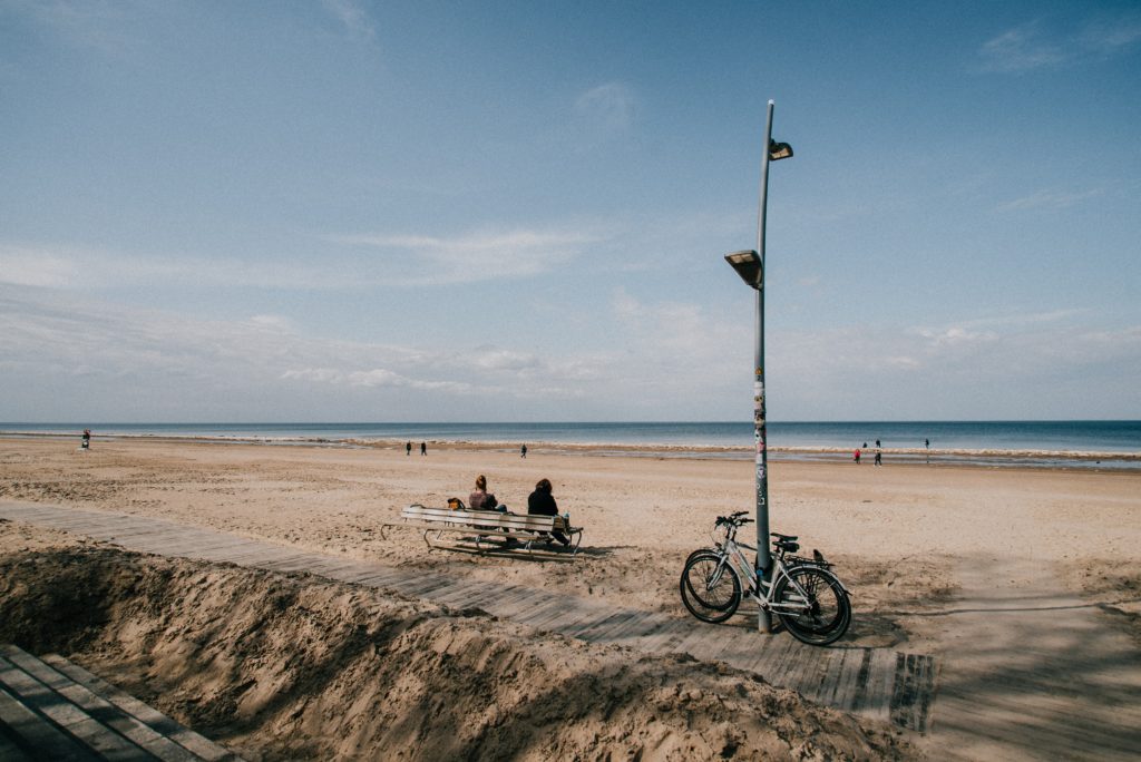  Jurmala beach. Latvia.