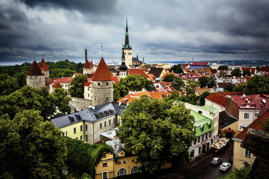 The view of Tallinn