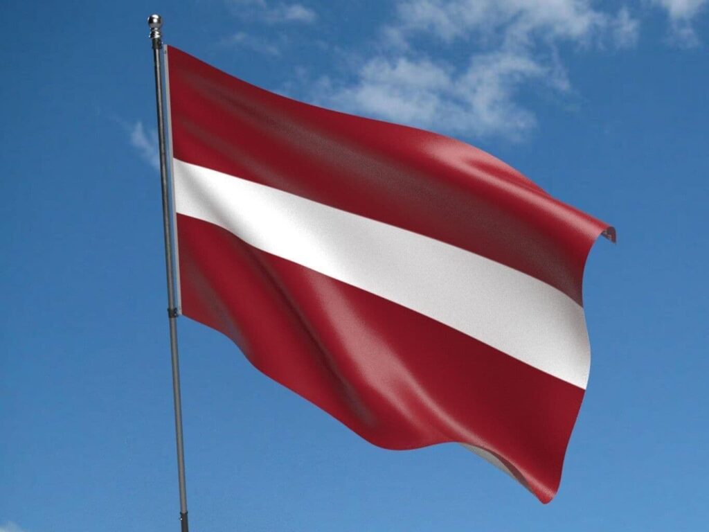 Flag of Latvia