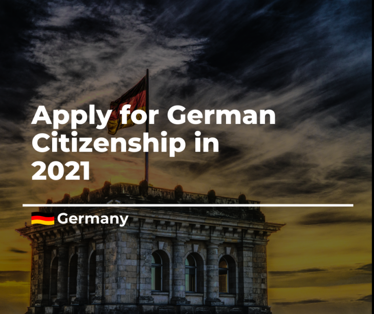 apply for german citizenship